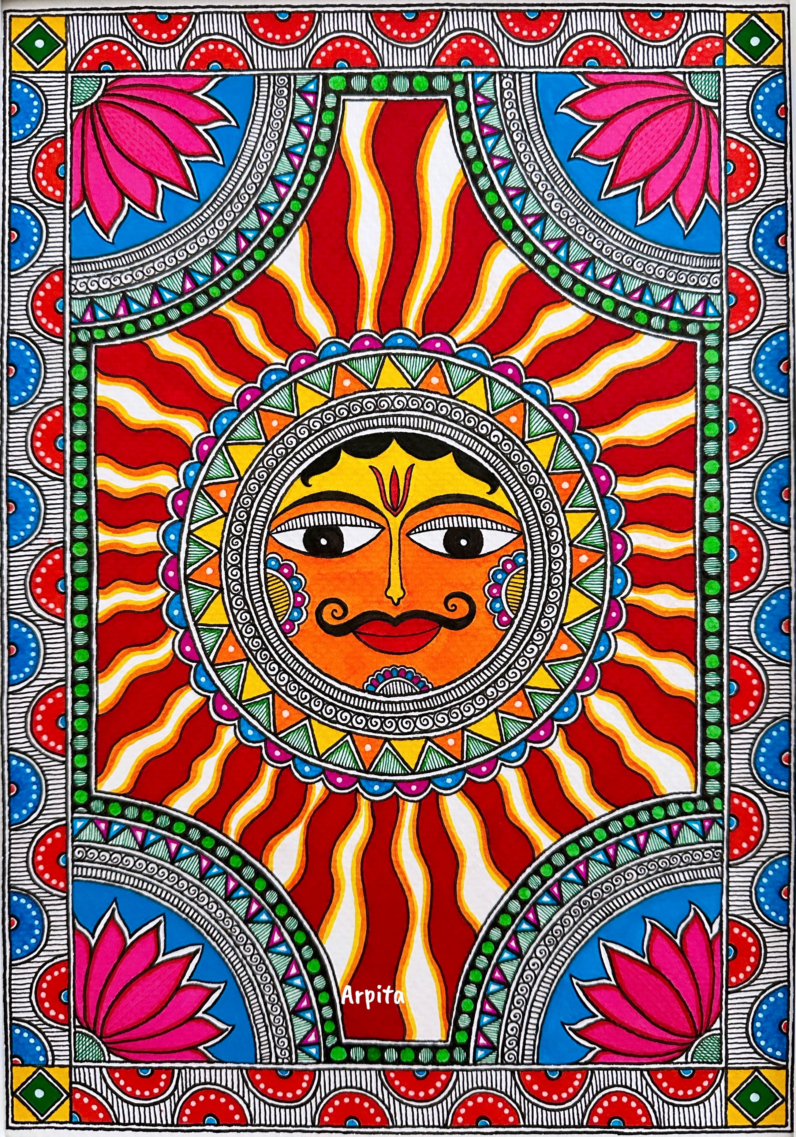 sun madhubani