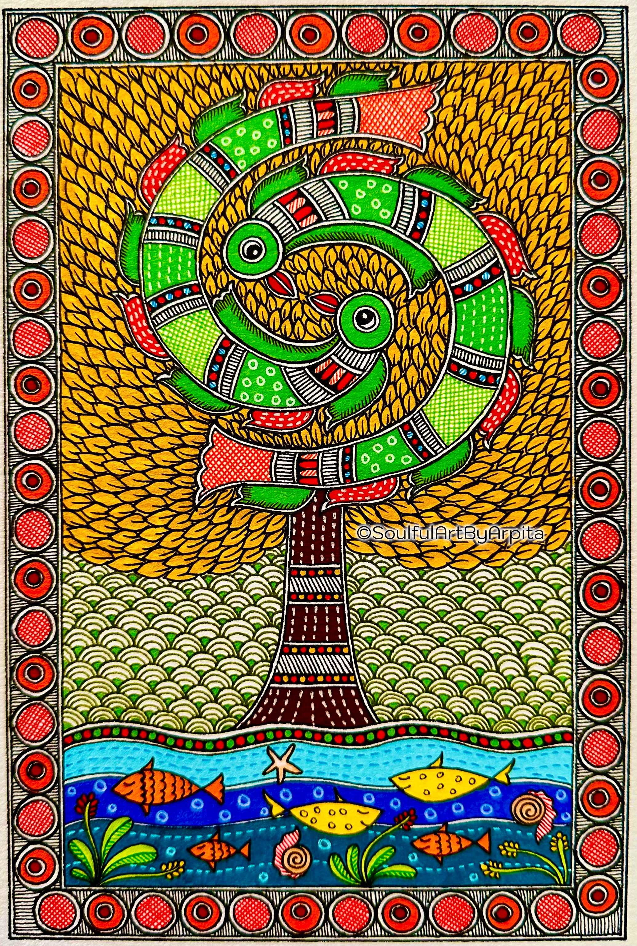 Latpatiya Sugga Madhubani