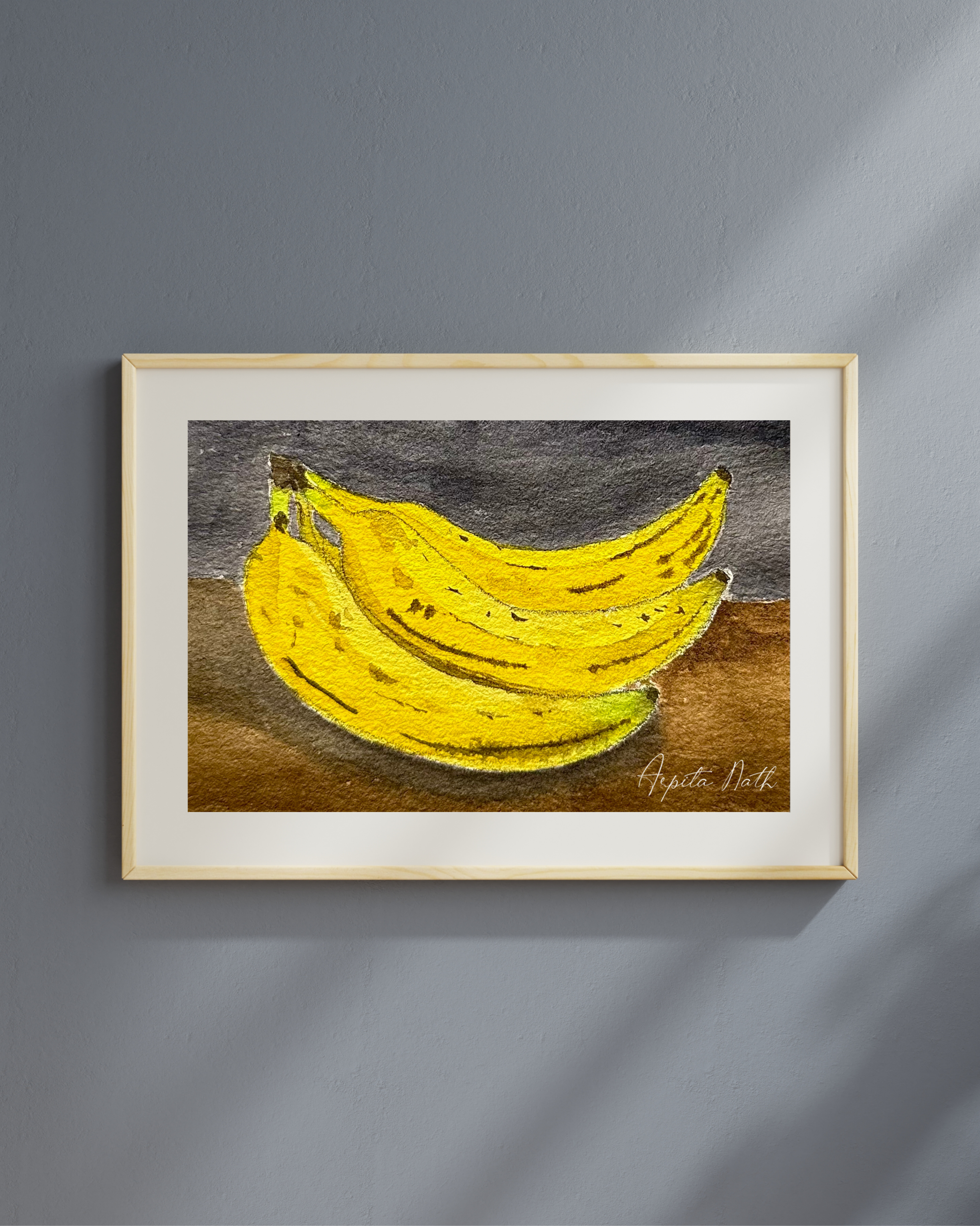 ripe yellow bananas