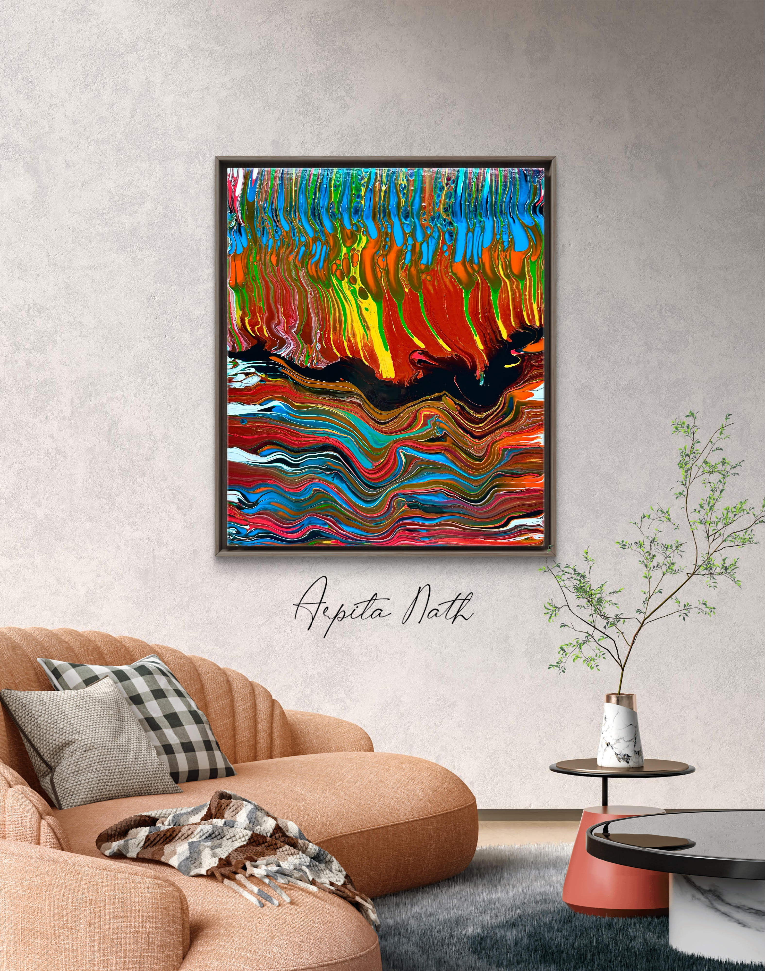 Autumn Forest by the Lake